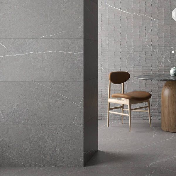 Керамограніт Argenta Ceramica Capri Dark 75х150 535331 фото