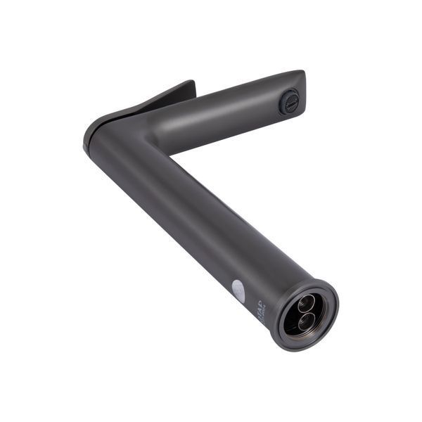 Змішувач для раковини Qtap Presto високий QTPRE269GRP45582 Gunmetal Black SD00051706 фото