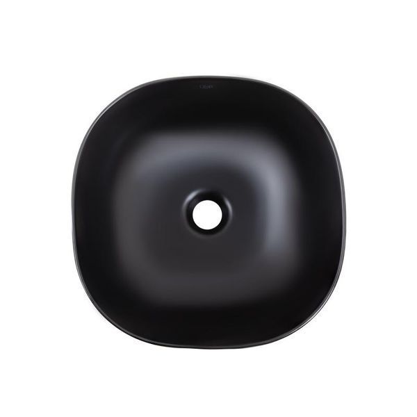Раковина-чаша Qtap Kolibri 410x410x150 Matt black QT10112144MBMBN SD00052883 фото