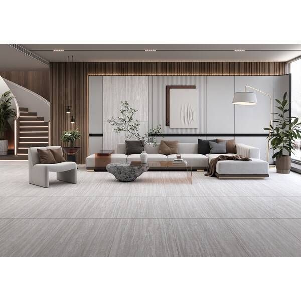 Керамограніт Almera Ceramsca (Spain) P.E 3D Tech Cinnia Cream 60x120 см 582294 фото