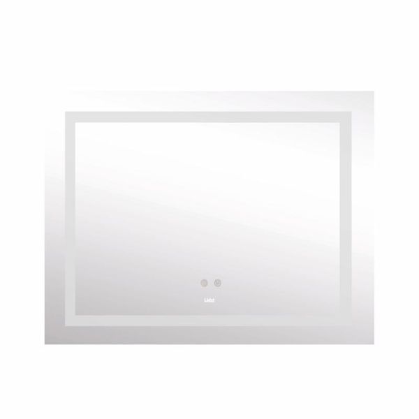 Зеркало Lidz Kubis (KU1) 1200х800 с LED-подсветкой Touch, с антизапотеванием, с диммером, рег. яркости LDKUB120080049008 SD00055132 фото