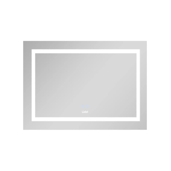 Дзеркало Lidz Kubis 800х600 з LED-підсвічуванням Touch, з антизапотіванням, з димером, рег. яскравості LD78LF9047400 SD00053524 фото