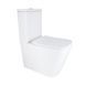 Унітаз підлоговий Qtap Stenava Rimless безобідковий з сидінням Soft-close WHITE QT27228303W SD00052621 фото 10