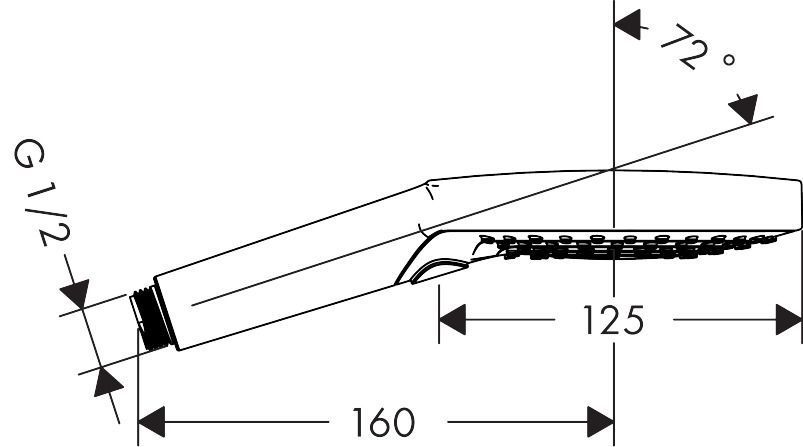 RAINDANCE SELECT S ручний душ 120 3jet, колір шліфована бронза 82660 фото