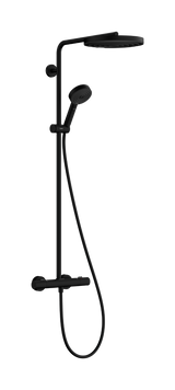 PULSIFY S PURO Showerpipe душова система 260 з термостатом, колір чорний матовий 98850 фото