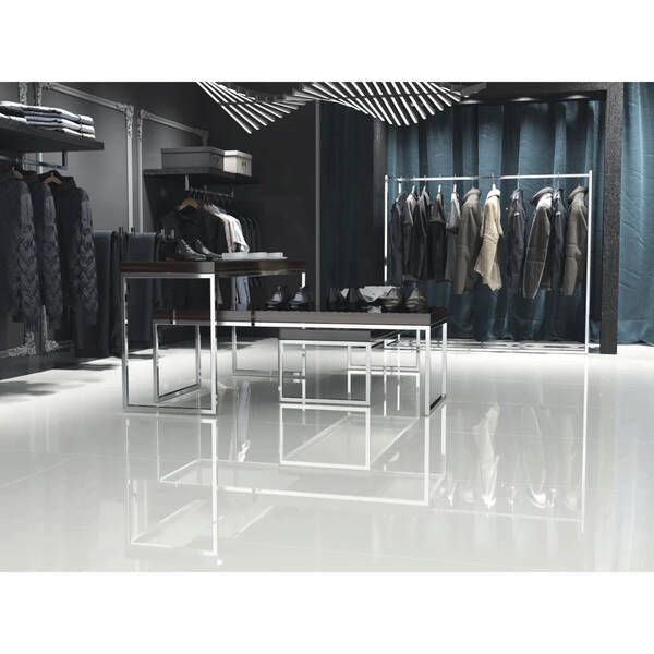 Керамограніт Ape Ceramica Crystal White Polished Rect 75x75 см 358216 фото