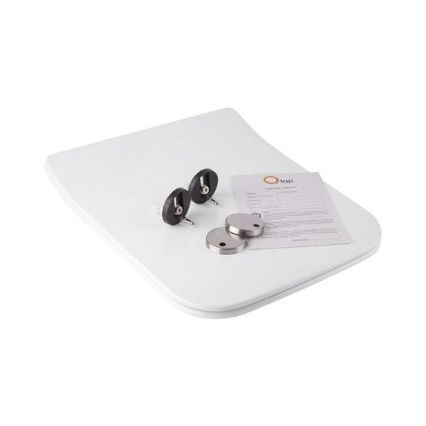 Сиденье для унитаза Qtap (Crow 520,640) с микролифтом Slim QT0599SC2170W SD00038756 фото