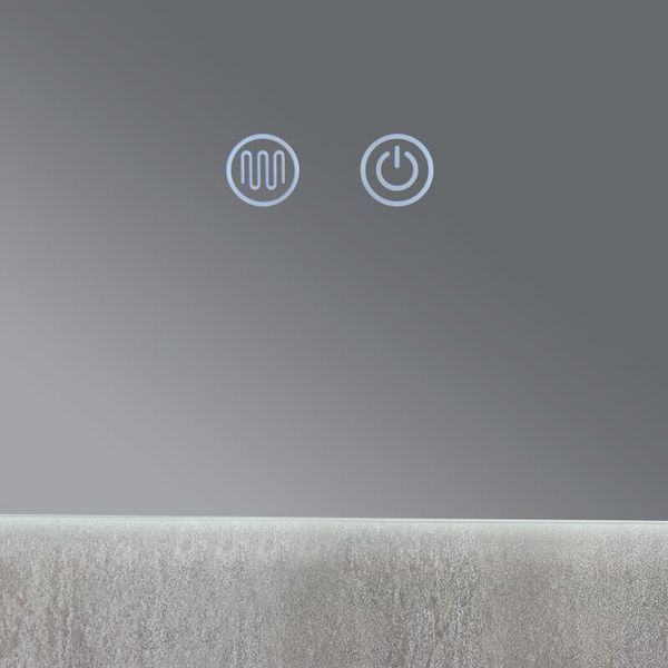 Зеркало Qtap Taurus (TA1) 800&times;600 мм с LED-подсветкой Touch, с антизапотеванием, с диммером, рег. темп. цвета (3000-6500K) QTTAU8006004895 SD00055076 фото