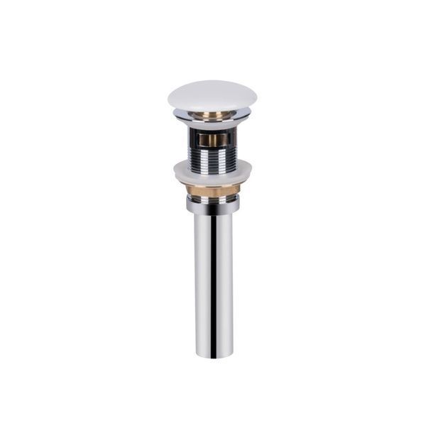 Комплект Qtap Tern: Раковина напольная моноблок 440х380х830 мм White + Донный клапан PU02O SD00053444 фото