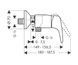 Metris E - змішувач в душову кабіну HANSGROHE 31670000 13012 фото 2
