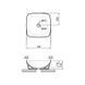 Раковина-чаша Qtap Kolibri 400х400х140 мм White QT10116303W SD00053608 фото 2