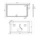 Зеркало Qtap Leo 1200х700 с LED-подсветкой Touch, диммер, рег. яркости QT1178141870120W SD00045755 фото 2