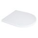Унитаз напольный Qtap Dove Rimless безободковый с сиденьем Soft-close WHITE QT06228380BW SD00052622 фото 8