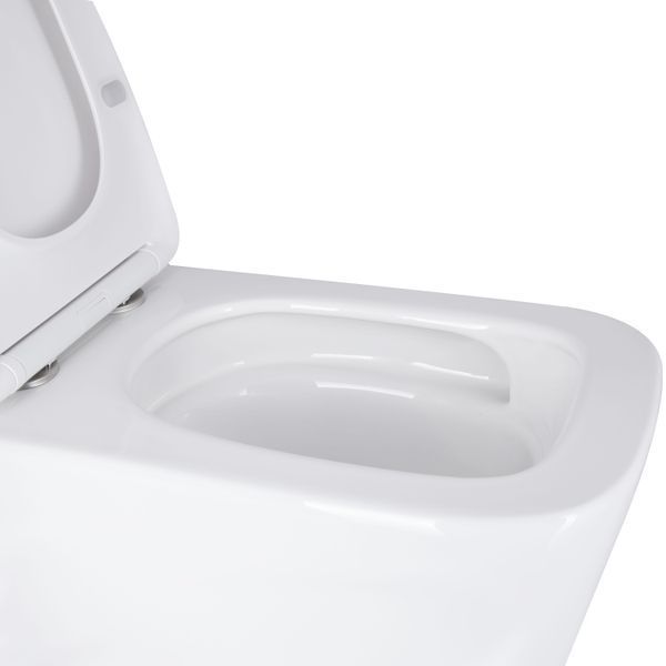 Унитаз подвесной Qtap Tern Ultra Quiet с сиденьем с сиденьем Soft-Close WHITE QT17332303AW SD00052570 фото