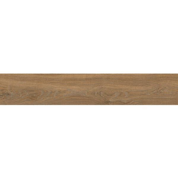Керамограніт Ceramica Deseo Tik Wood Beige Carving 20х120 см 598018 фото