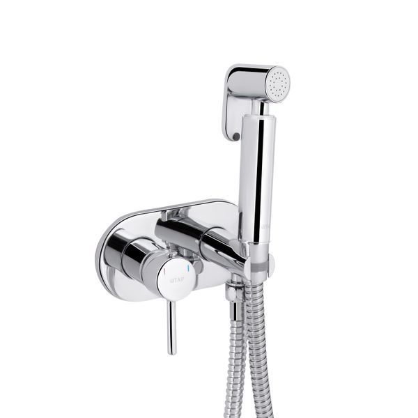 Набор для гигиенического душа Qtap Inspai-Varius округлый QTINSVARCRMV00440501 Chrome SD00035725 фото