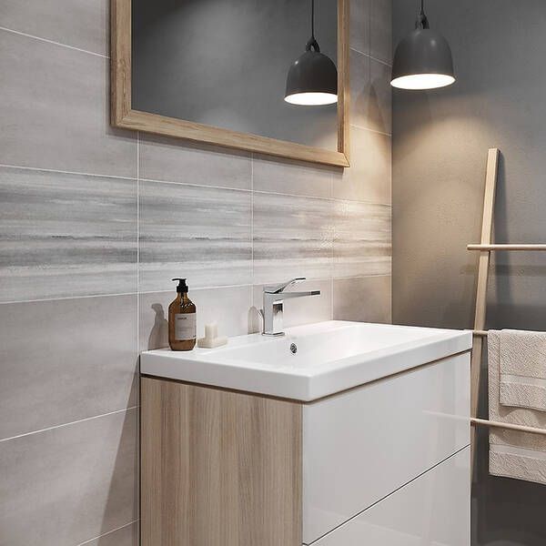 Плитка Cersanit Harrow Ps 225 Grey 25x40 см 541515 фото
