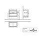 Тумба для раковины Villeroy & Boch Subway 3.0 C57400VR 80 см подвесная графит 503855 фото 5