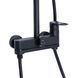 Душова система універсальна Qtap Jay на три споживача (з виливом) QTJAY111BLM45549 Black Matt SD00051673 фото 10