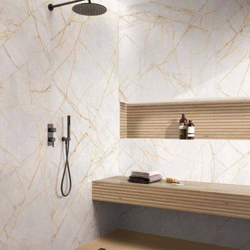 Керамограніт Flaviker Supreme Hedonism Golden Spider Lux 3D R 0017238 60x120 см 584816 фото