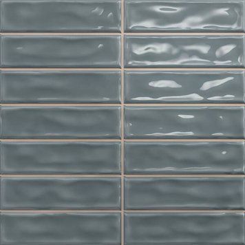 Плитка Ceramica Deseo Sticks blue mist 20x20 см 575368 фото