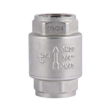 Обратний клапан Thermo Alliance Forte 3/4"ВВ никель с латунным штоком TAF240W20 SD00053352 фото