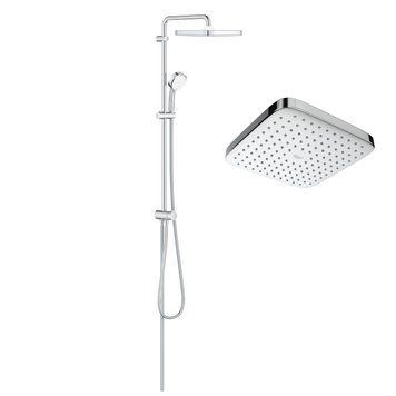 TEMPESTA COSMOPOLITAN System 250 Cube душова система Flex для настінного монтажу 79281 фото