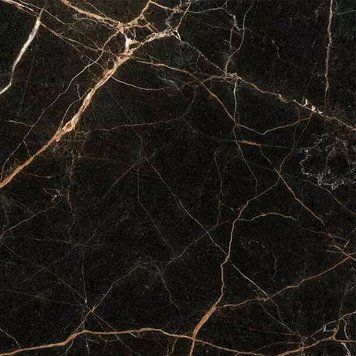 Керамограніт Golden Tile Marmo Perlanera Чорний 600x600 MPС580 60x60 см 584115 фото