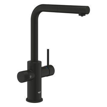 30590KF0 GROHE Blue Pure Minta Змішувач для кухні для подачі технічної і фільтрованої води, phantom black (1 сорт) 540329 фото