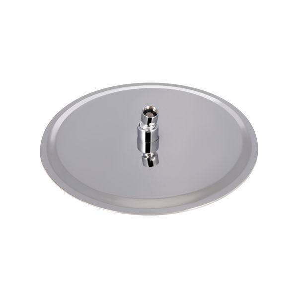 Лійка для верхнього душу Лейки Lidz Лейка 130 300 мм округла LDNIA130NKS32451 Chrome SD00038553 фото