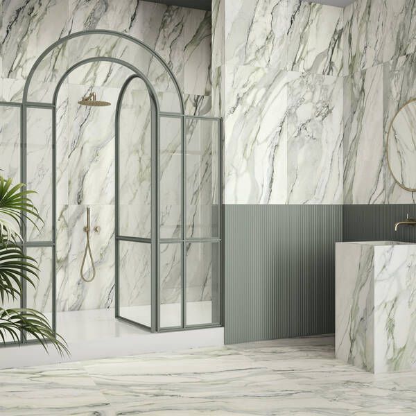 Керамогранит APE Arabescato Green Matt Rect 60x120 см 557729 фото