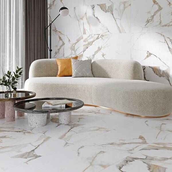 Керамограніт Cersanit Dorado White Satin Rect 59.8x119.8 см 559683 фото