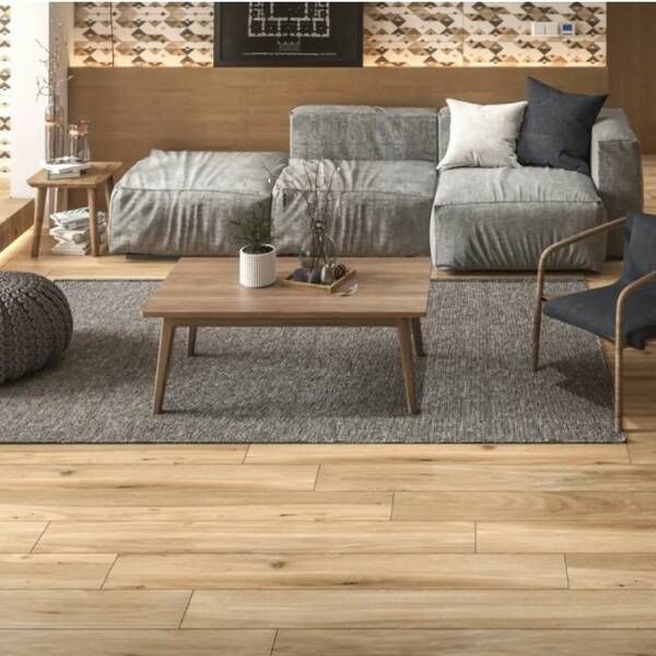Керамогранит Ceramica Deseo Nova Brown 20x120 см 543140 фото