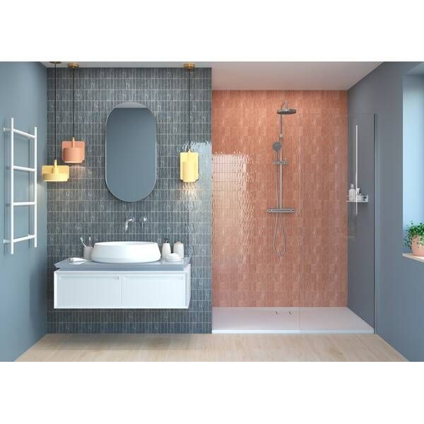 Плитка Ceramica Deseo Sticks blue mist 20x20 см 575368 фото