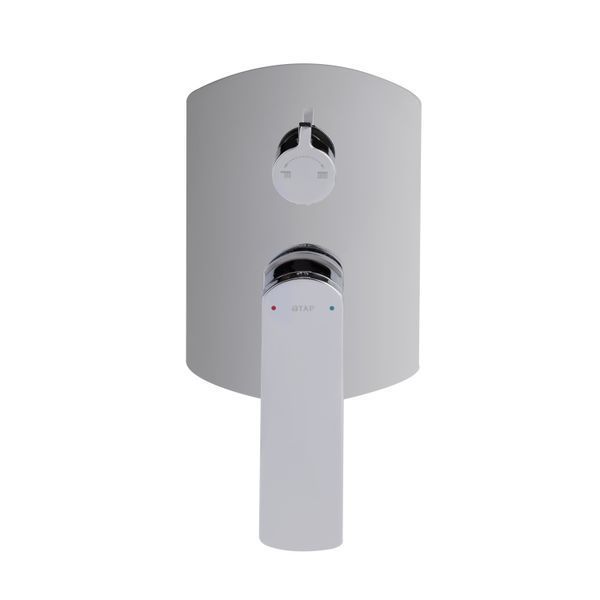 Душевая система универсальная Qtap Slavonice скрытого монтажа на два потребителя QTSLA113CRM45898 Chrome SD00052022 фото