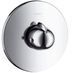Ecostat - термостат, зовнішня частина HANSGROHE 15710000 13509 фото 1