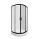 Набор Qtap душевая кабина Taurus BLA1099AC6 Clear 2020x900x900 мм + поддон Robin 309912C 90x90x12 см с сифоном SD00048944 фото 1