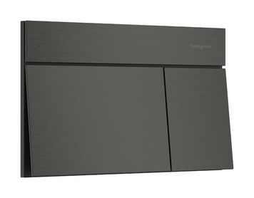 iFRAME ELEMENT E смывная клавиша, шлифованный черный хром 101373 фото