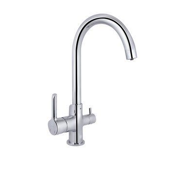 Смеситель для кухни Qtap Grand с подключением для питьевой воды QTGRA362CRM45667 Chrome SD00051791 фото