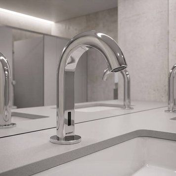 Змішувач для раковини Geberit Piave 116.162.21.1 електронний, хром 448712 фото