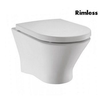 NEXO Rimless подвесной унитаз с сиденьем slow-closing (в упаковке) 46205 фото