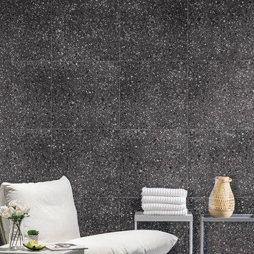 Керамограніт Lasselsberger Rako Porfido DAS62812 Black 59,8x59,8 см 589132 фото