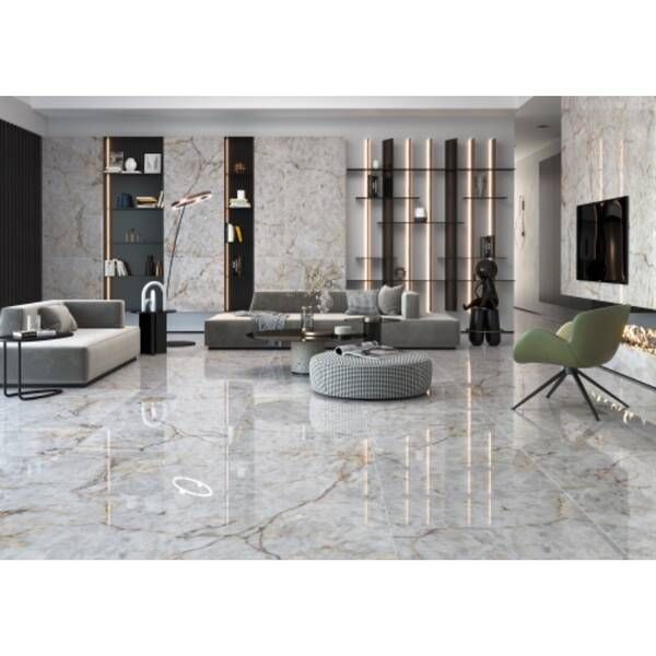 Керамограніт Almera Ceramica-2 Velour Grey 80х160 см 547600 фото