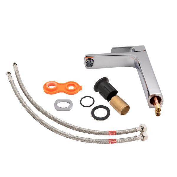 Смеситель для раковины Qtap Lipno высокий QTLIPNO1023H101C Chrome SD00042253 фото
