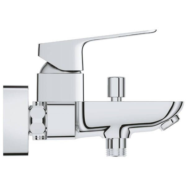 Смеситель для ванны Grohe Cubeo 1018140000 с душевым набором, хром 574088 фото