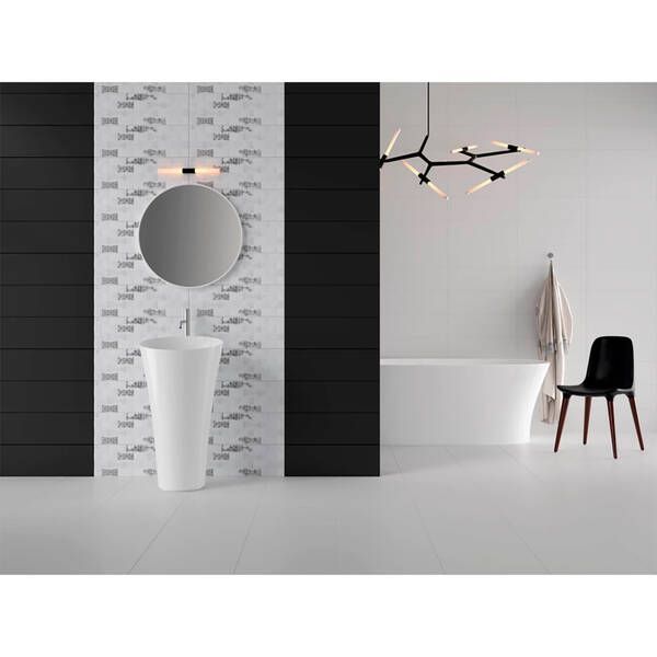 Плитка Cersanit Indira White Satin 20x60 см 357938 фото