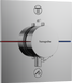 SHOWERSELECT COMFORT E термостат для 2 споживачів, прихований монтаж, колір хром 94882 фото 1