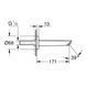 Вилив настінний GROHE EUROSMART 13448003 86934 фото 2