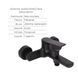 Комплект Qtap Slavonice Black Matt: Смеситель QTSLA259BLM45918 + Держатель QT829910842854OB + Шланг QTHADPVCSQ160B + Лейка QTRUC125BLM45951 SD00054151 фото 3
