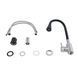 Змішувач для кухні Lidz Aria 015F31 з гнучким виливом (k35) LDARI015F31BNK31872 Black / Nickel SD00037973 фото 3